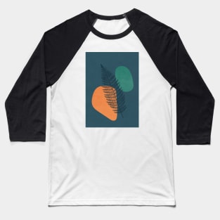 Fern Botanical, Nordic, Scandinavian, Modern-Decor Baseball T-Shirt